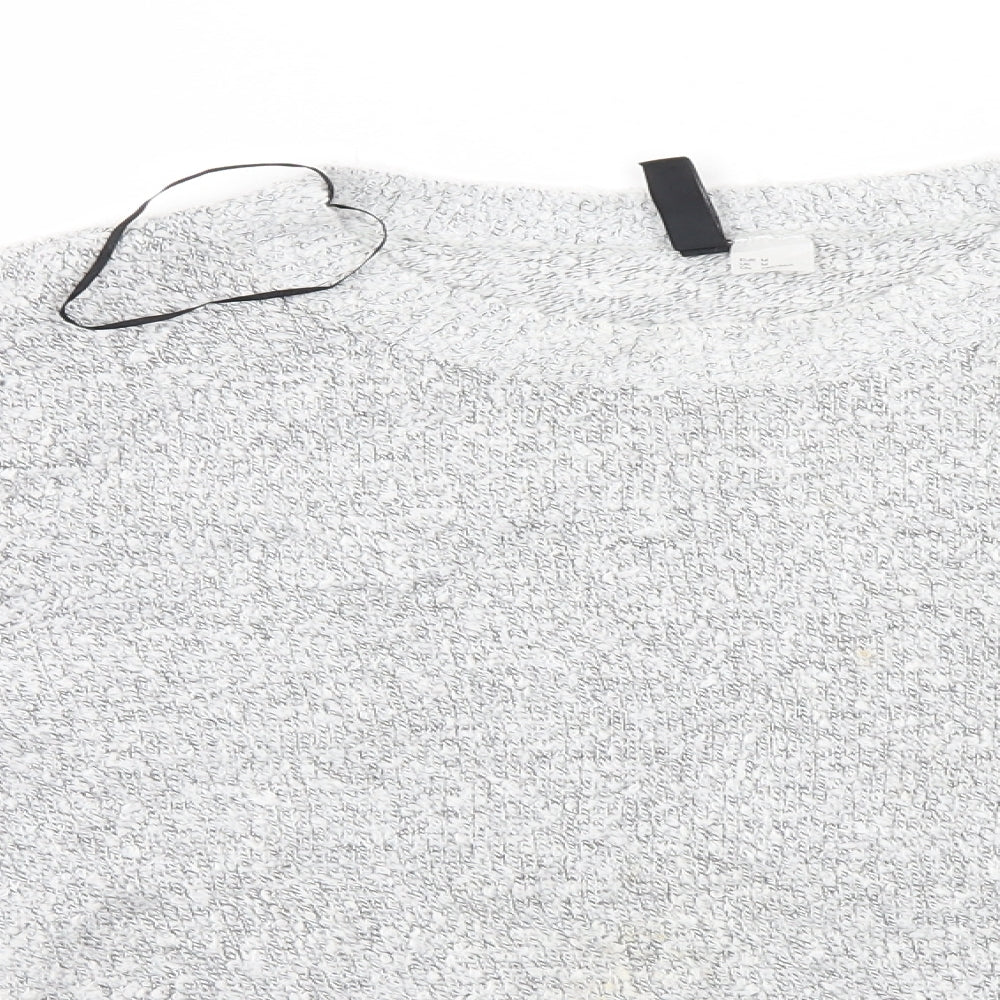 Divided Womens Grey   Pullover Jumper Size M