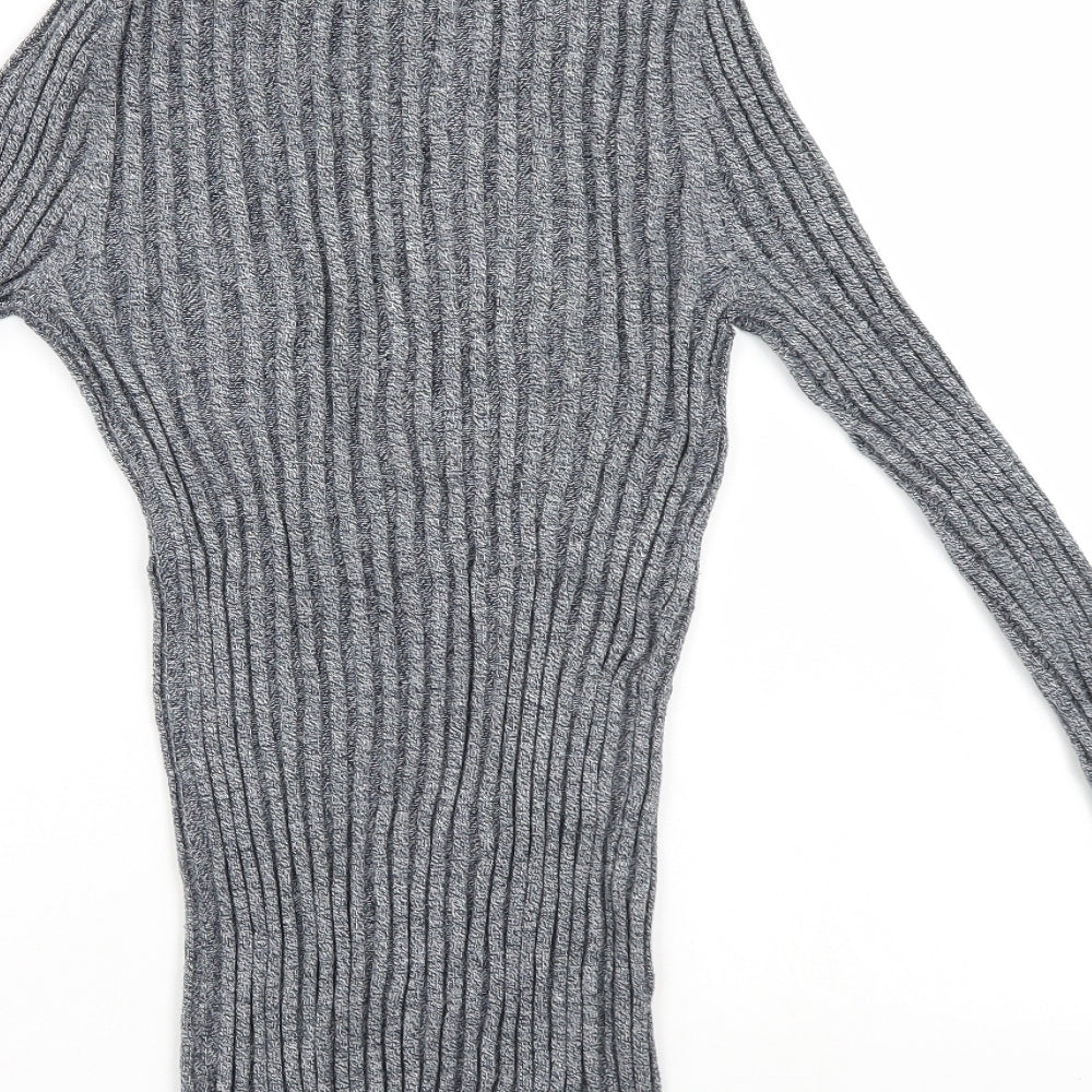NEXT Womens Blue   Henley Jumper Size 10