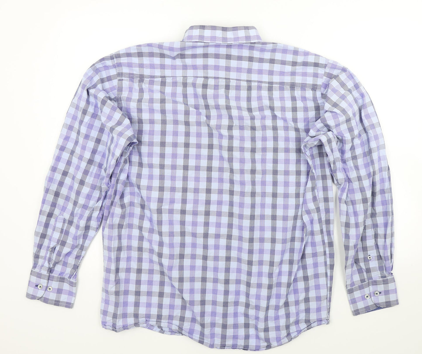 Morgan Mens Multicoloured Check   Button-Up Size 42  - Front pocket
