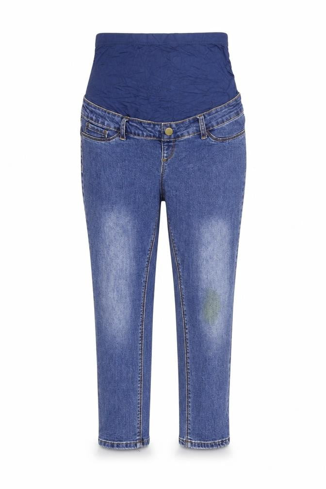 Dorothy Perkins Womens Blue  Denim Straight Jeans Size 8 L23.5 in
