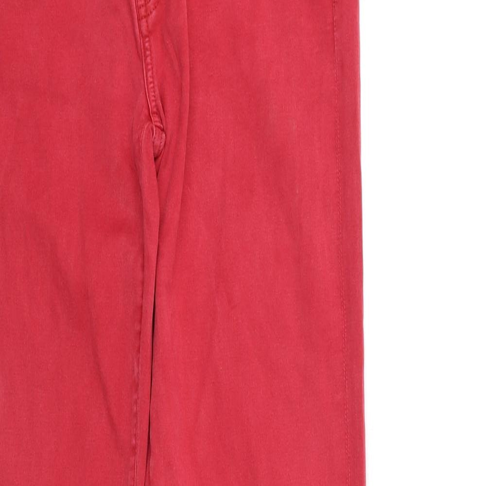 For All Mankind Mens Red   Skinny Jeans Size 27 in L29 in