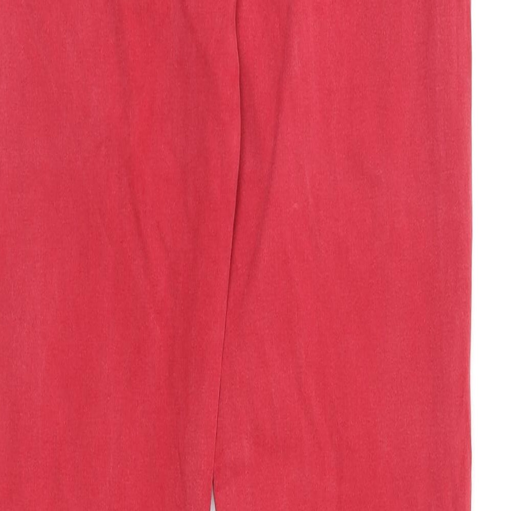 For All Mankind Mens Red   Skinny Jeans Size 27 in L29 in