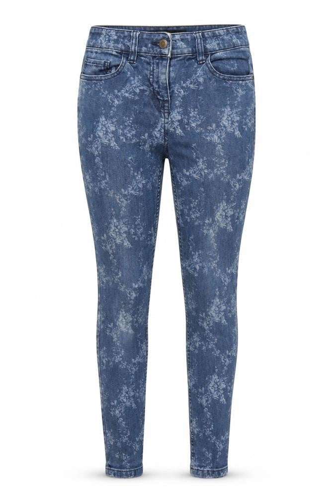 Next Womens Blue  Denim Skinny Jeans Size 8 L27 in