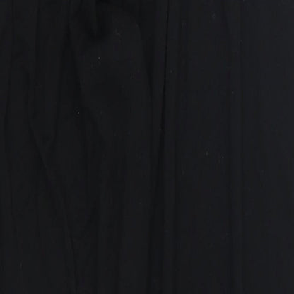 Preworn Womens Black   Trousers  Size M L27 in