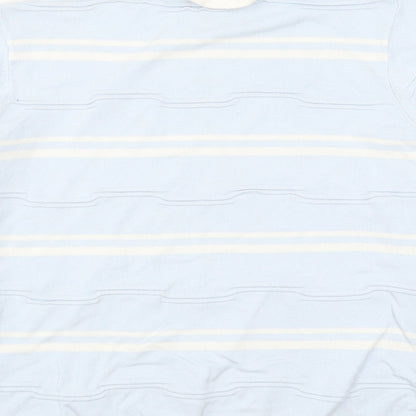 Eureca Womens Blue Striped  Pullover Jumper Size 18