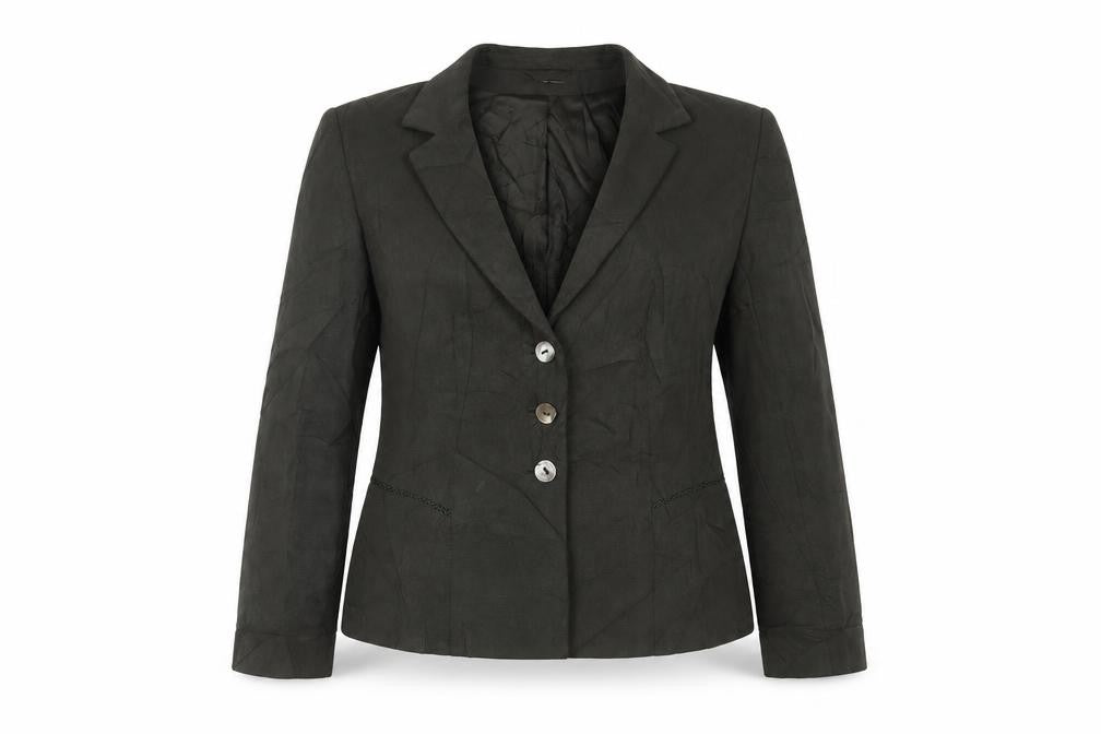 Kaliko Womens Green   Jacket Suit Jacket Size 14