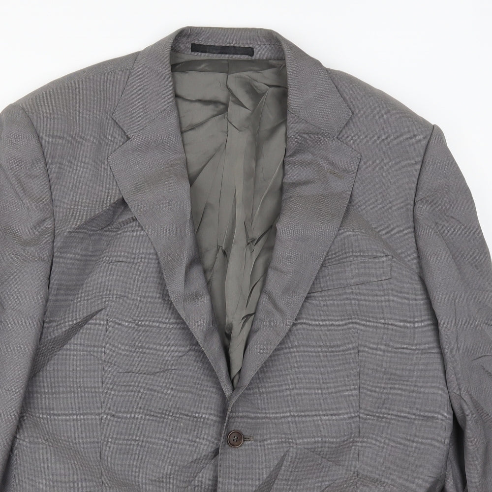 Marks and Spencer Mens Grey   Jacket Suit Jacket Size 44