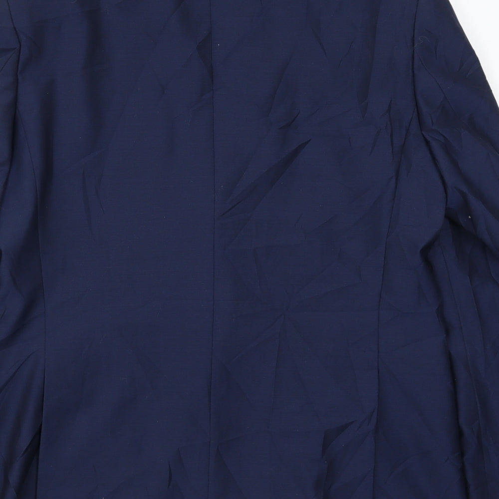 Marks and Spencer Mens Blue   Jacket Suit Jacket Size 44