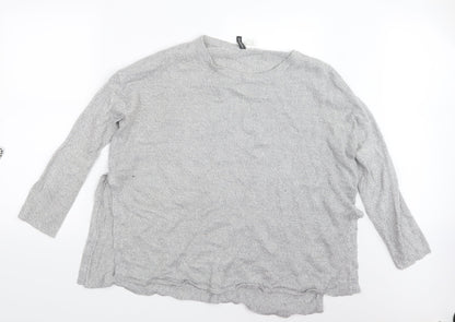 Divided by H&M Womens Grey  Knit Pullover Jumper Size L