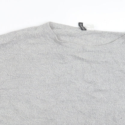 Divided by H&M Womens Grey  Knit Pullover Jumper Size L