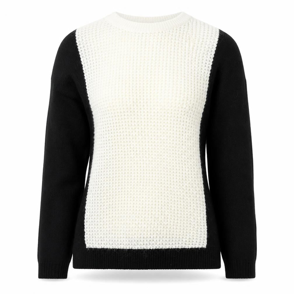 Marks & Spencer Womens Black  Knit Pullover Jumper Size 8