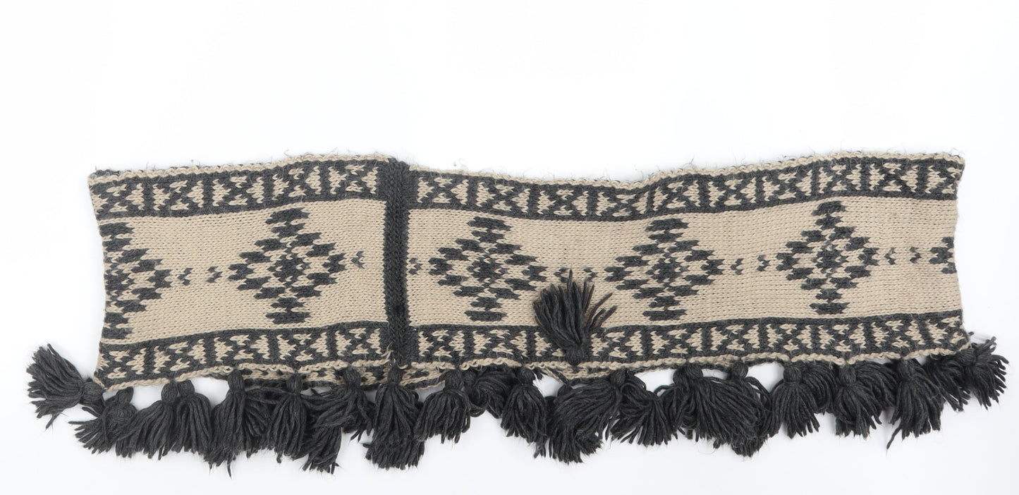 Preworn Womens Beige  Knit  Scarf   - Snood