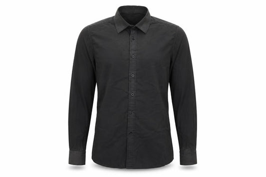 Urban Sprit Mens Black    Button-Up Size S