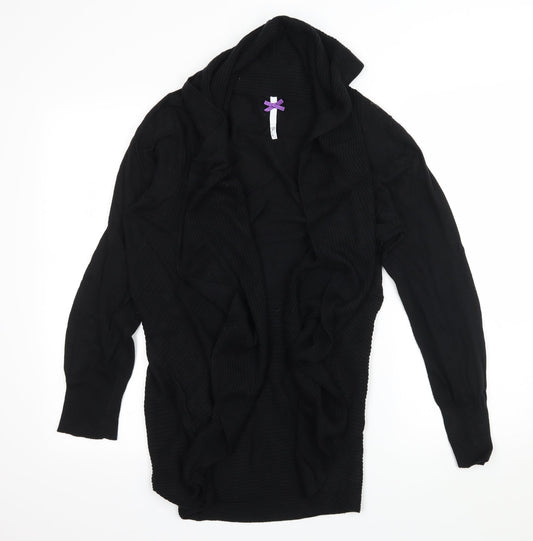 BHS Womens Black  Knit Cardigan Jumper Size 14