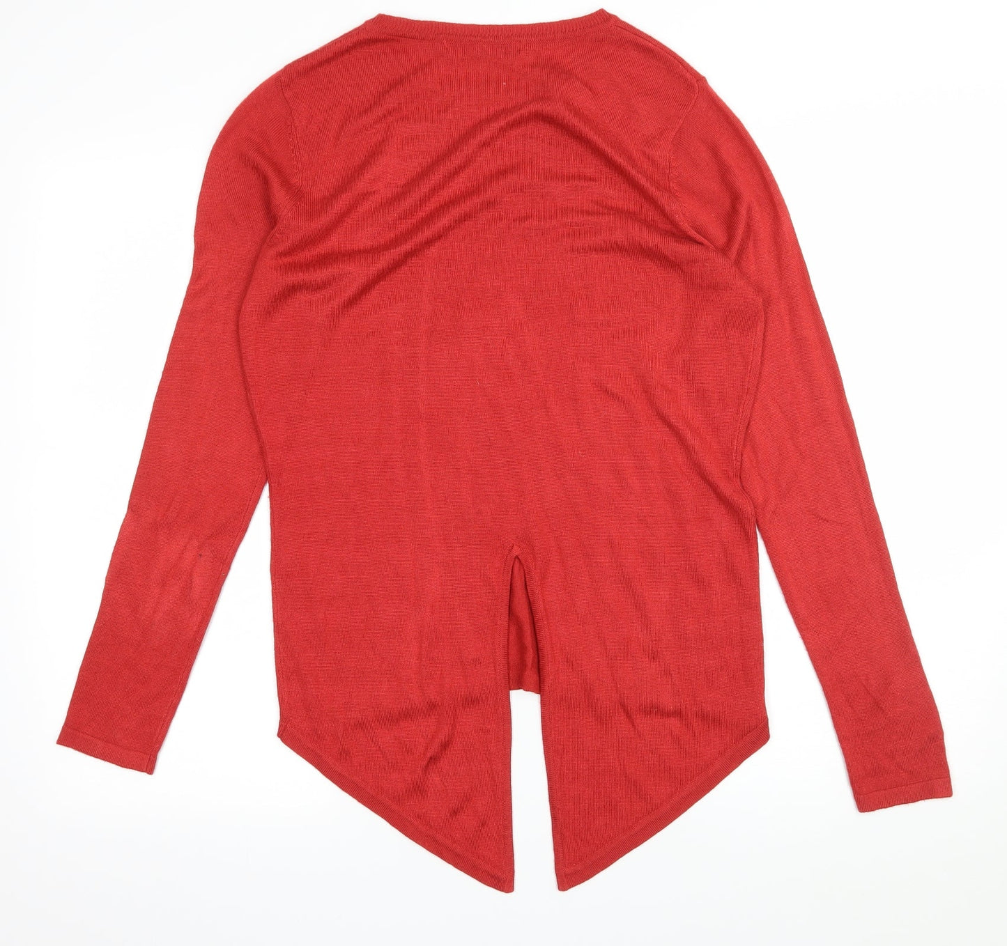 Very Womens Red  Knit Pullover Jumper Size 12