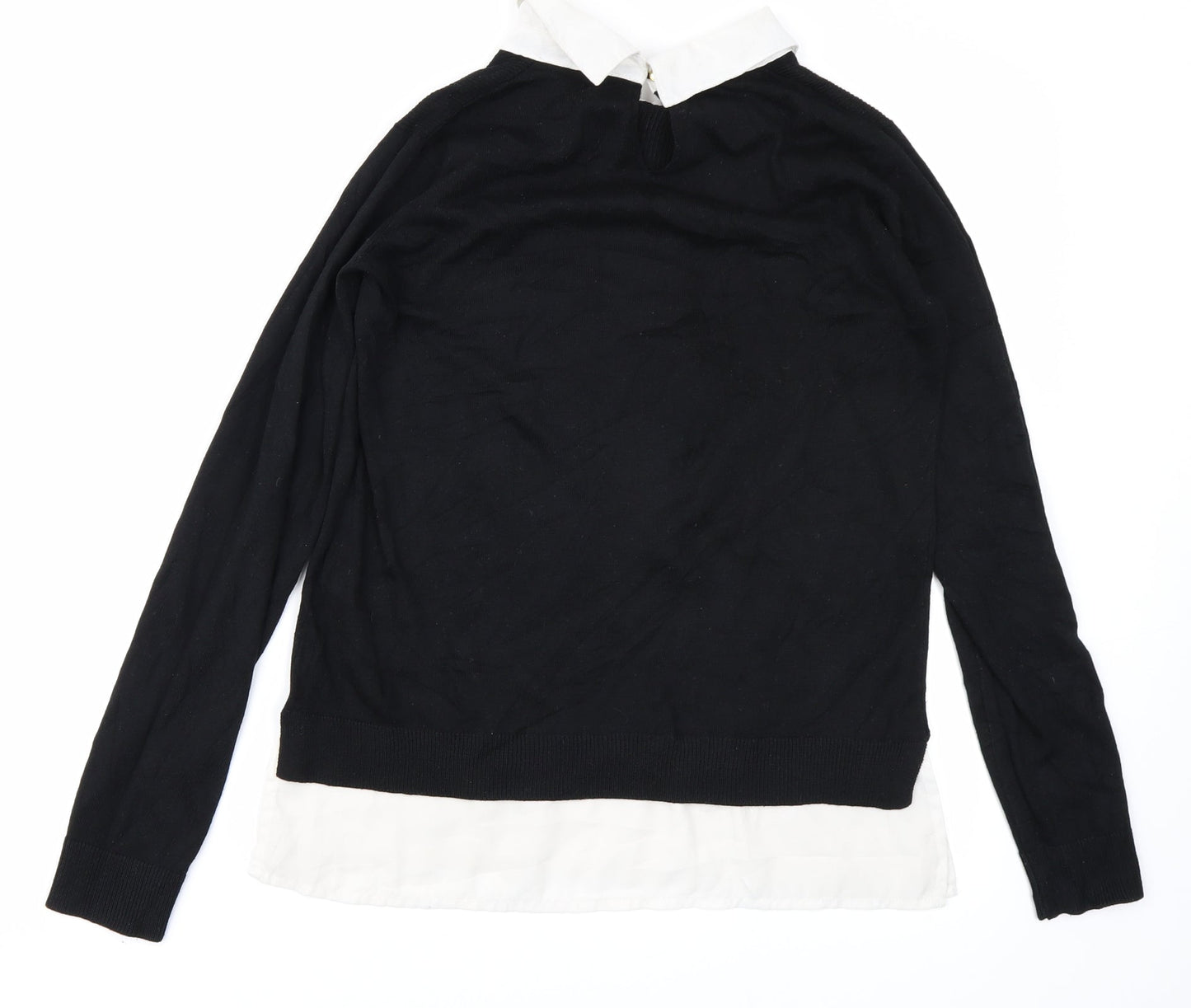 Dorothy Perkins Womens Black   Pullover Jumper Size 10