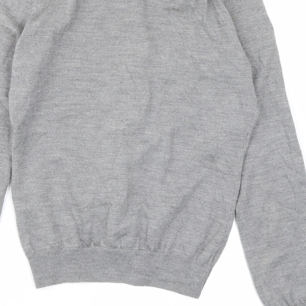 Rope Womens Grey  Knit Cardigan Jumper Size M