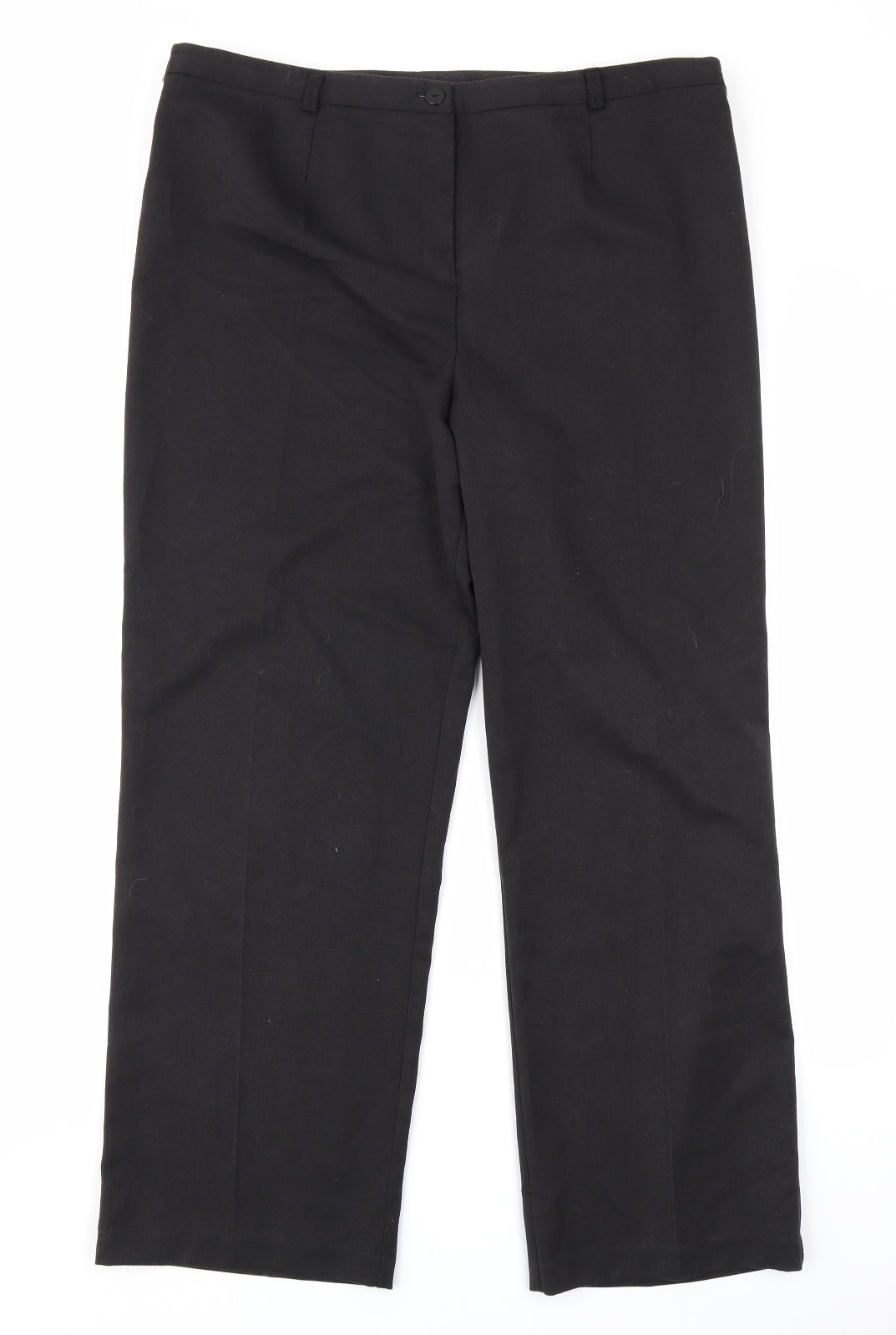 Annabelle Womens Black   Trousers  Size 16 L27 in