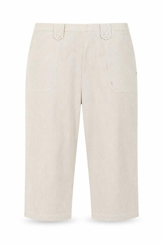 Classic Womens Brown Striped  Trousers  Size 20 L22 in