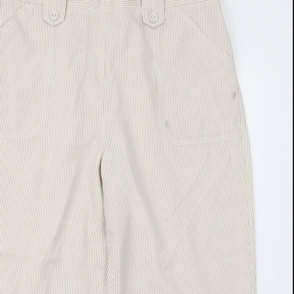 Classics Womens Brown Striped  Trousers  Size 20 L22 in