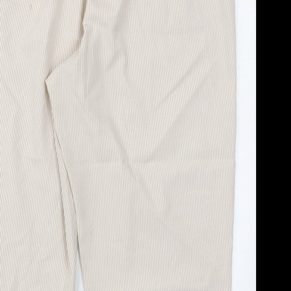 Classics Womens Brown Striped  Trousers  Size 20 L22 in