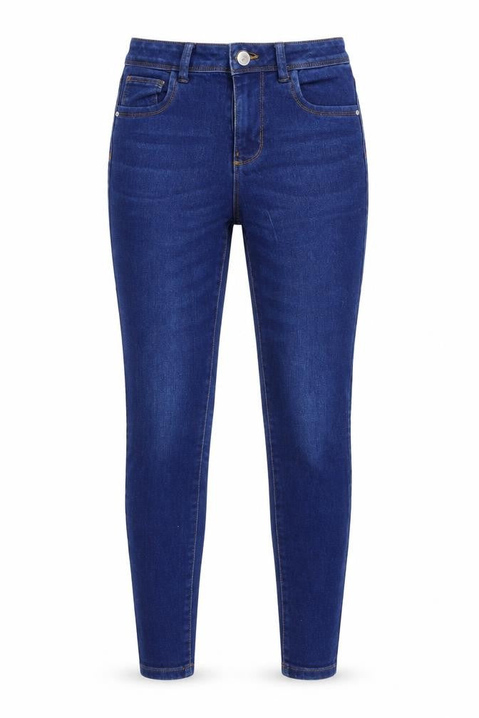 Denim & Co. Womens Blue  Denim Skinny Jeans Size 8 L27 in