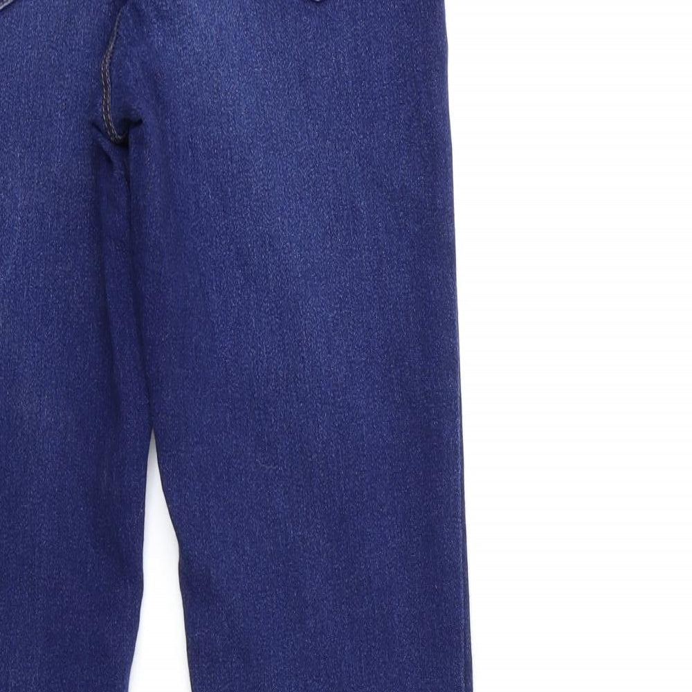 Denim & Co. Womens Blue  Denim Skinny Jeans Size 8 L27 in
