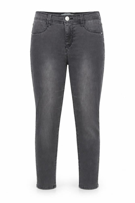 Dorothy Perkins Womens Grey  Denim Skinny Jeans Size 8 L28 in