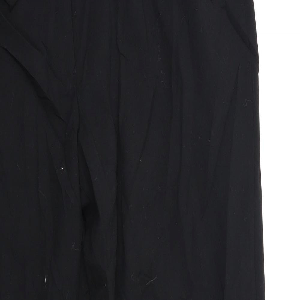 Preworn Womens Black   Trousers  Size 18 L29 in