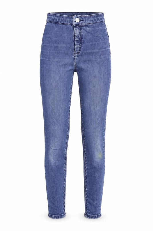Topshop Womens Blue  Denim Skinny Jeans Size 26 in L30 in