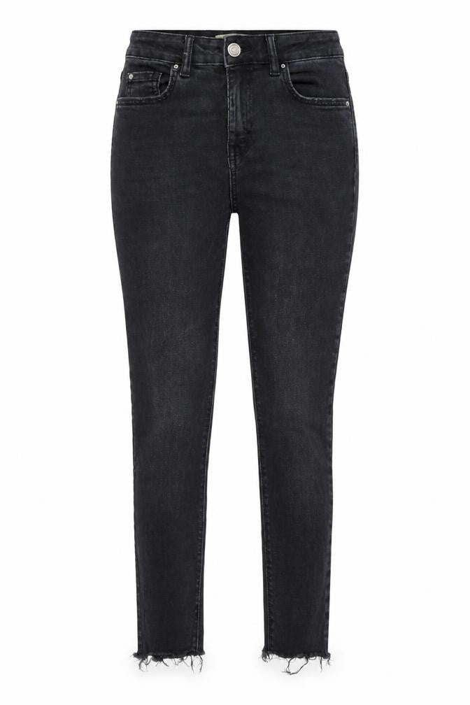 Denim & Co. Womens Black  Denim Skinny Jeans Size 8 L23 in