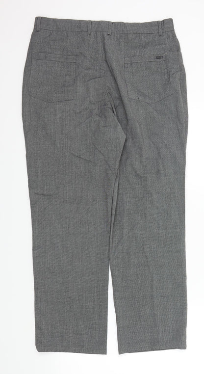 Preloved creonprevis Mens Grey   Trousers  Size 34 L27 in - Back