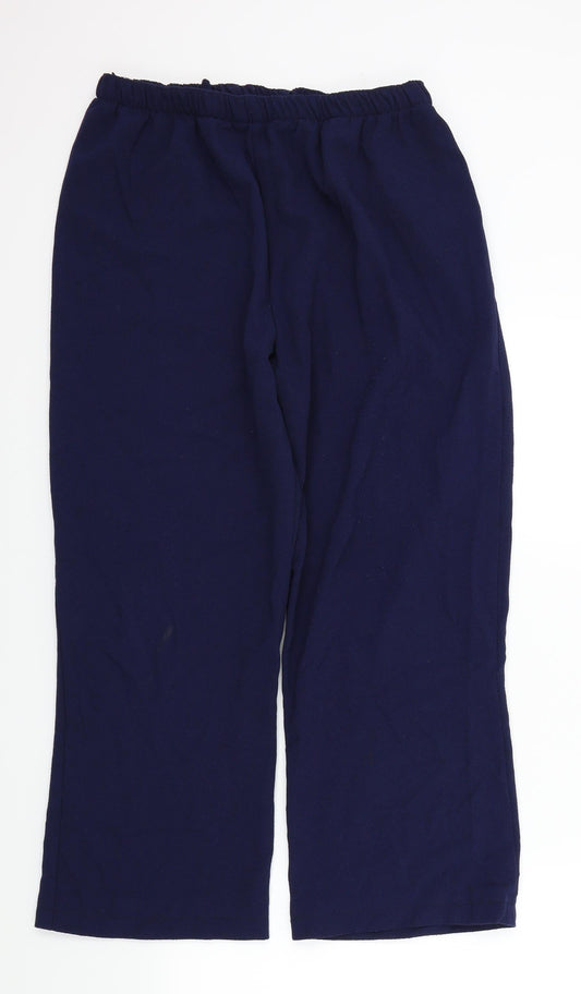 dixie Womens Blue   Trousers  Size 18 L24 in
