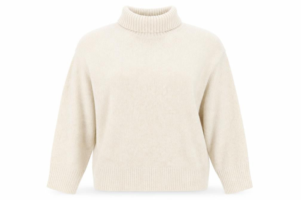 Oasis Womens Beige   Pullover Jumper Size M