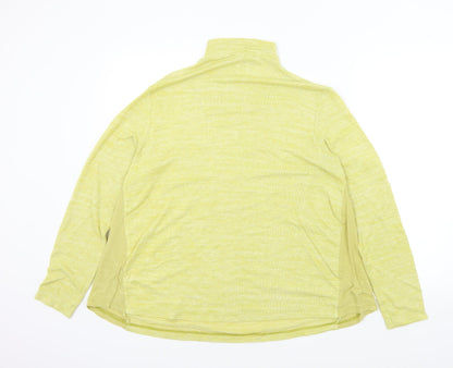 Next Womens Yellow   Pullover Jumper Size 16