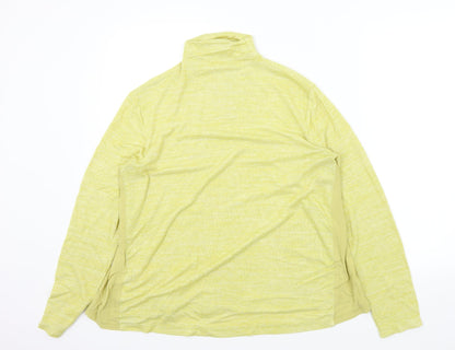 Next Womens Yellow   Pullover Jumper Size 16