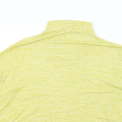Next Womens Yellow   Pullover Jumper Size 16