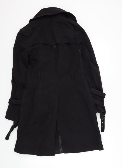 Topshop Womens Black   Jacket  Size 10
