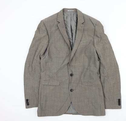 Next Mens Brown   Jacket Suit Jacket Size M