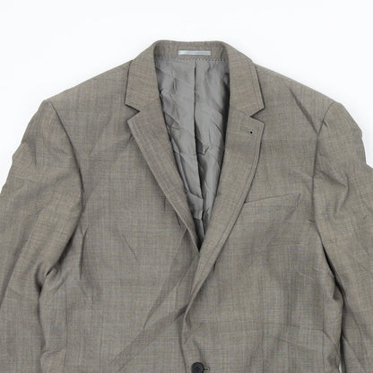 Next Mens Brown   Jacket Suit Jacket Size M