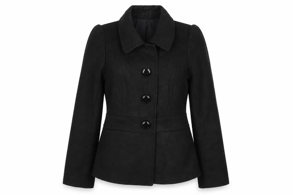 M&S Womens Black   Jacket  Size 8