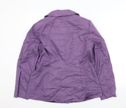 Preworn Womens Purple   Jacket  Size 14