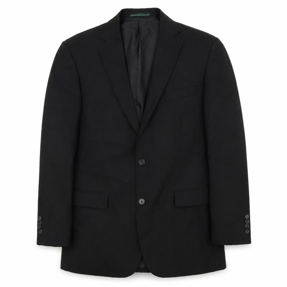 greenwood Mens Black   Jacket Suit Jacket Size L
