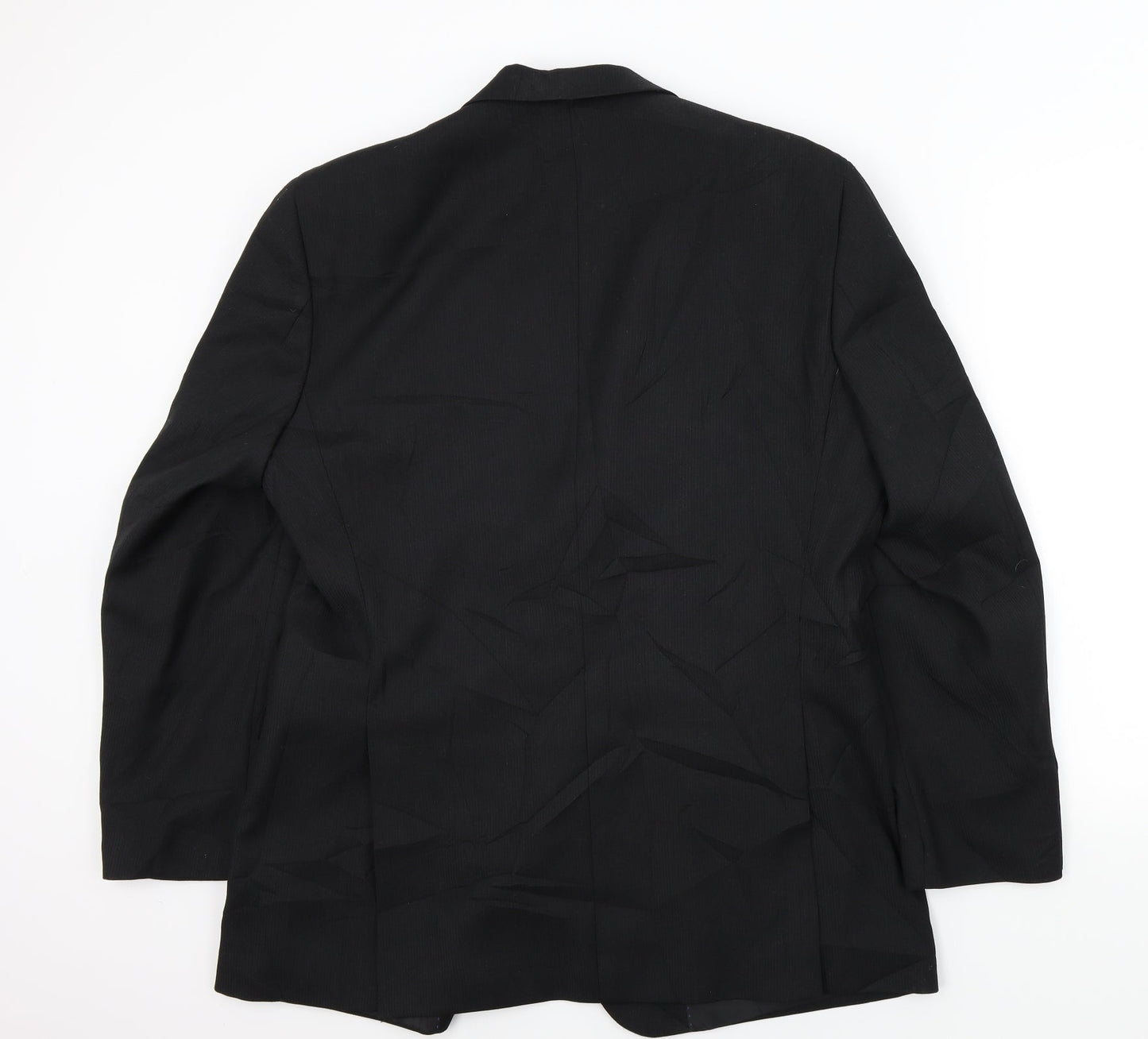 greenwood Mens Black   Jacket Suit Jacket Size L