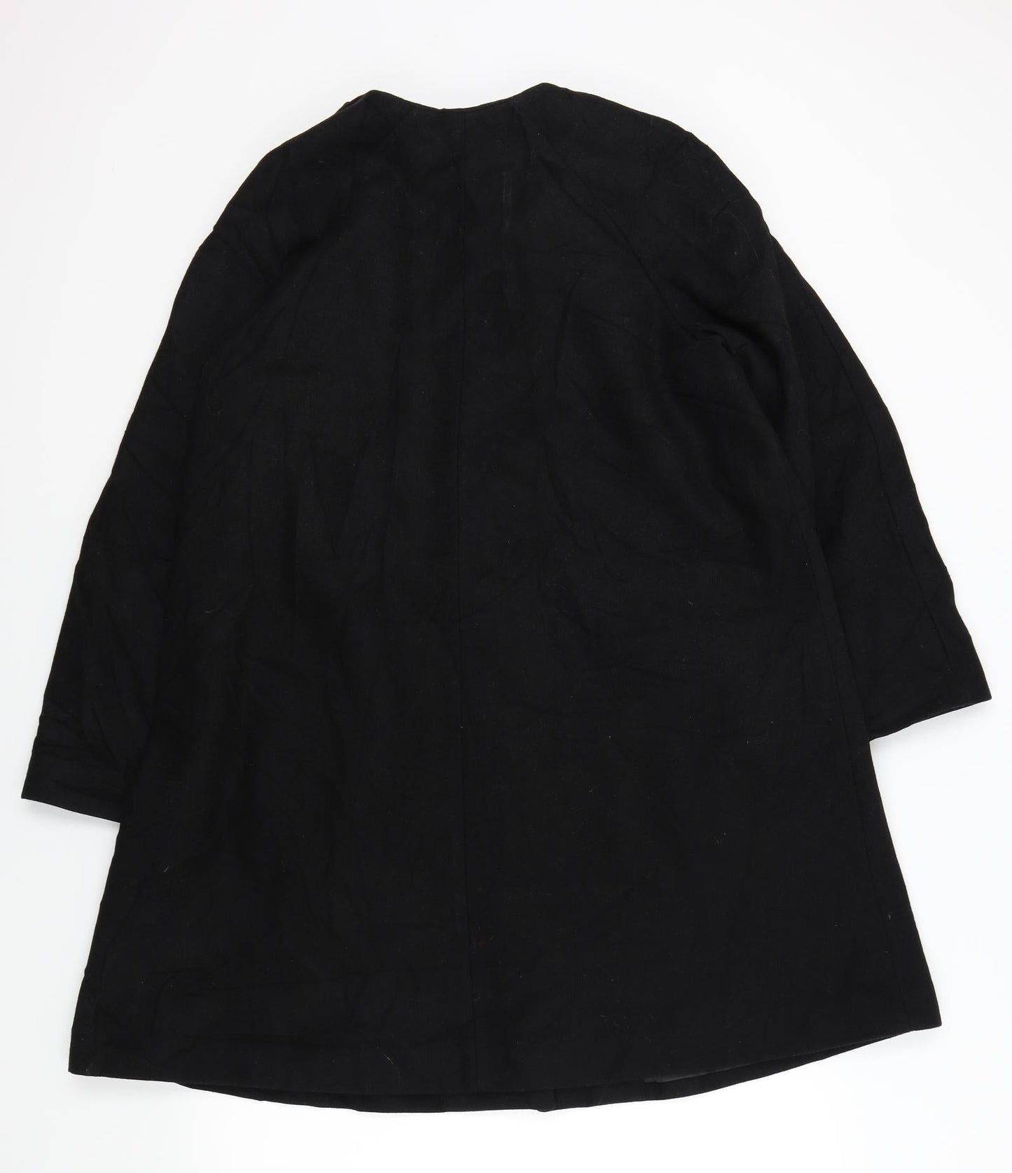 H&M Womens Black   Jacket Coat Size 12