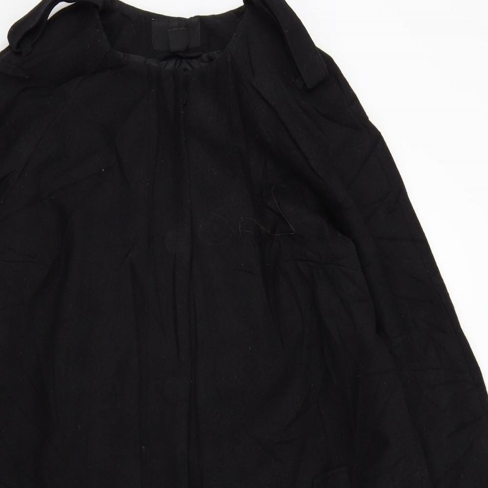 H&M Womens Black   Jacket Coat Size 12