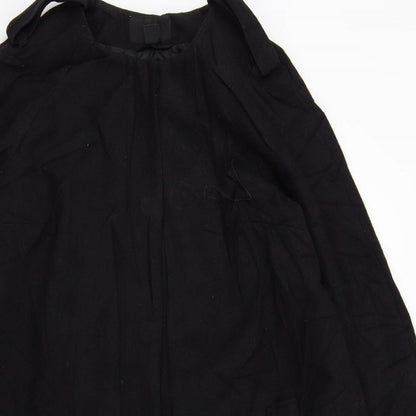 H&M Womens Black   Jacket Coat Size 12