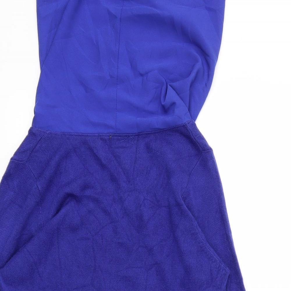 PREWORN  Womens Blue   Basic T-Shirt Size 12