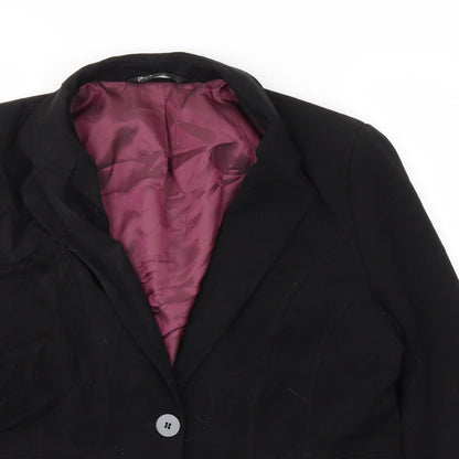BHS Womens Black   Jacket Blazer Size 14