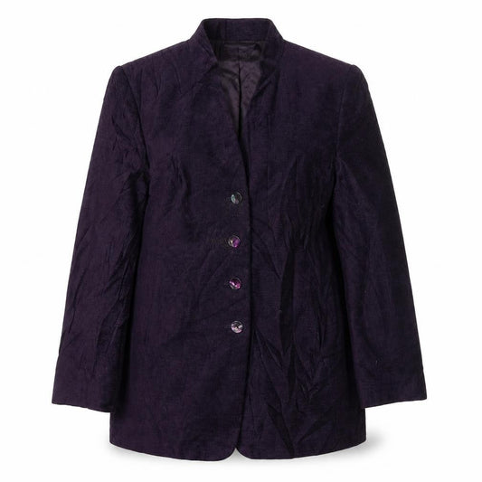 CALSUALS Womens Purple   Jacket Blazer Size 12